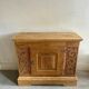 Antique carved oak sideboard