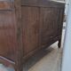 Louis XV style commode in solid walnut, 19th century rustic.