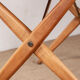 Danish dining table in teak, beech, and brass, model AT 303 Hans Wegner.