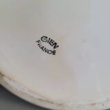 Pair of antique Gien porcelain pitchers