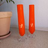 Vases, oranges