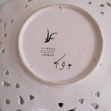 Dish in openwork earthenware Portugal