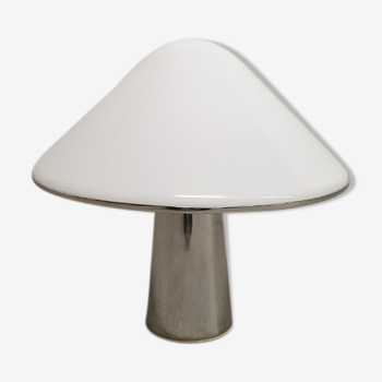 Vintage mushroom table lamp by Harvey Guzzini for Iguzzini