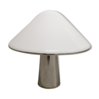 Vintage mushroom table lamp by Harvey Guzzini for Iguzzini