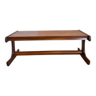 70s teak coffee table