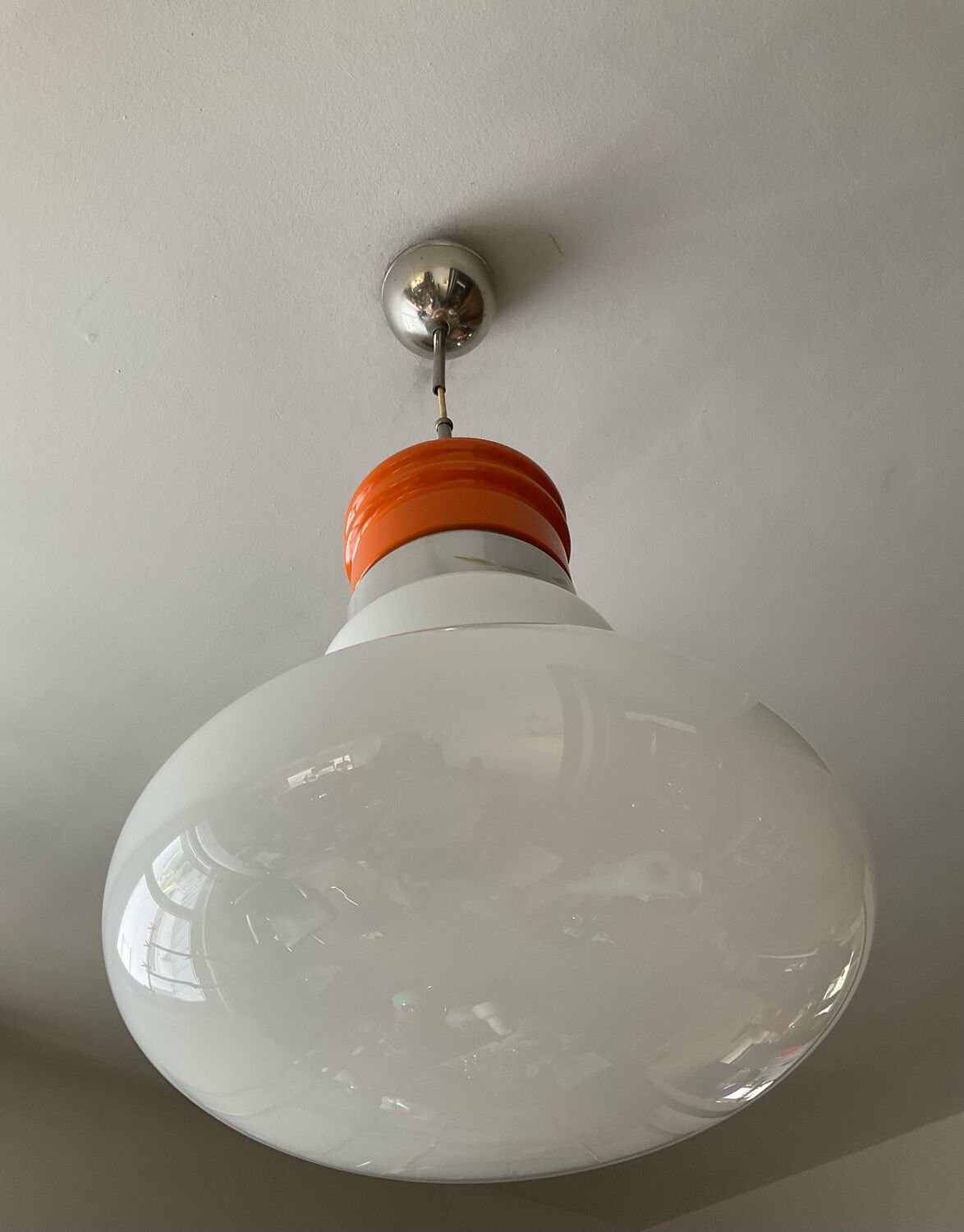 Mazzega pendant lamp in Murano glass from the 60s-70s