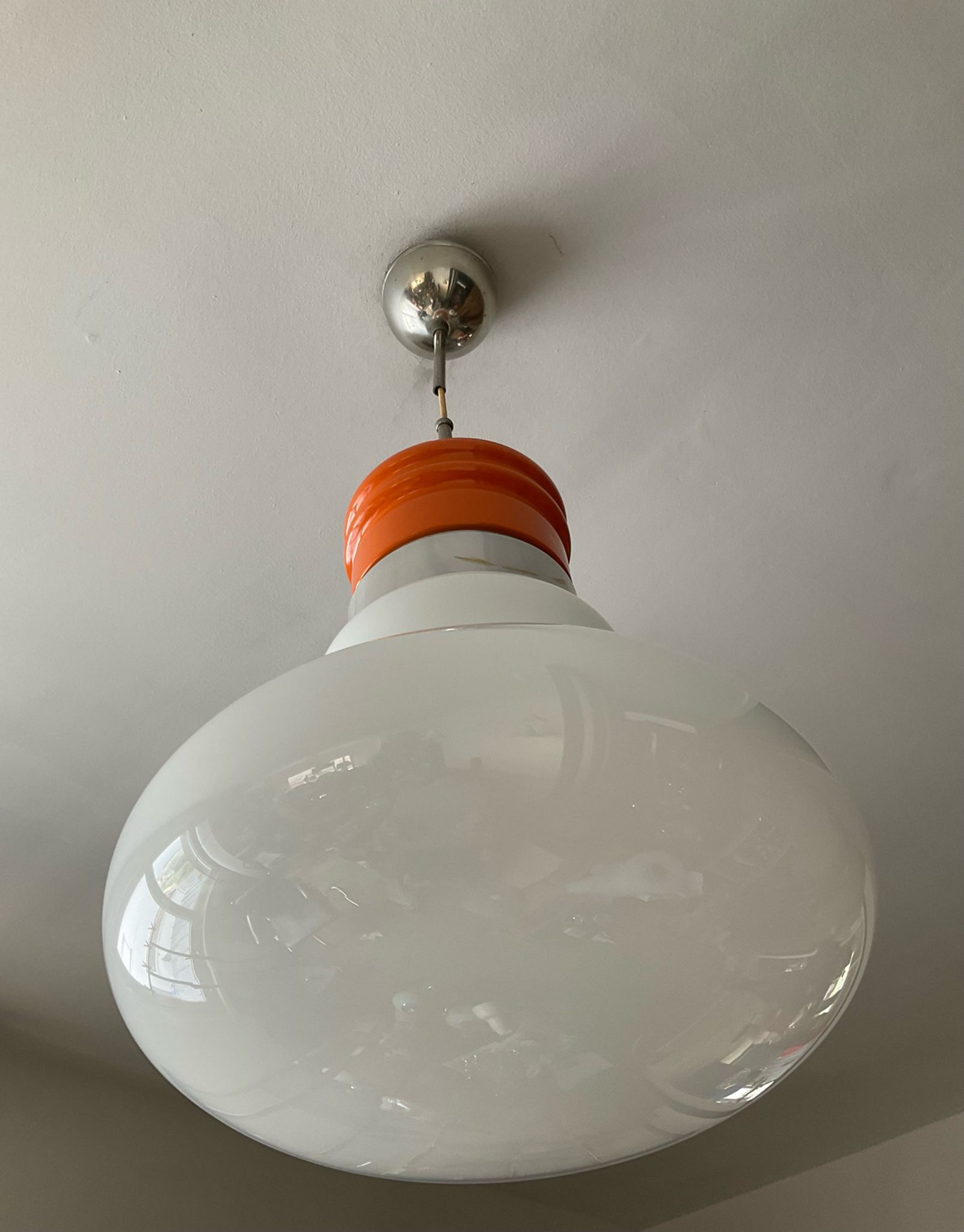 Mazzega pendant lamp in Murano glass from the 60s-70s
