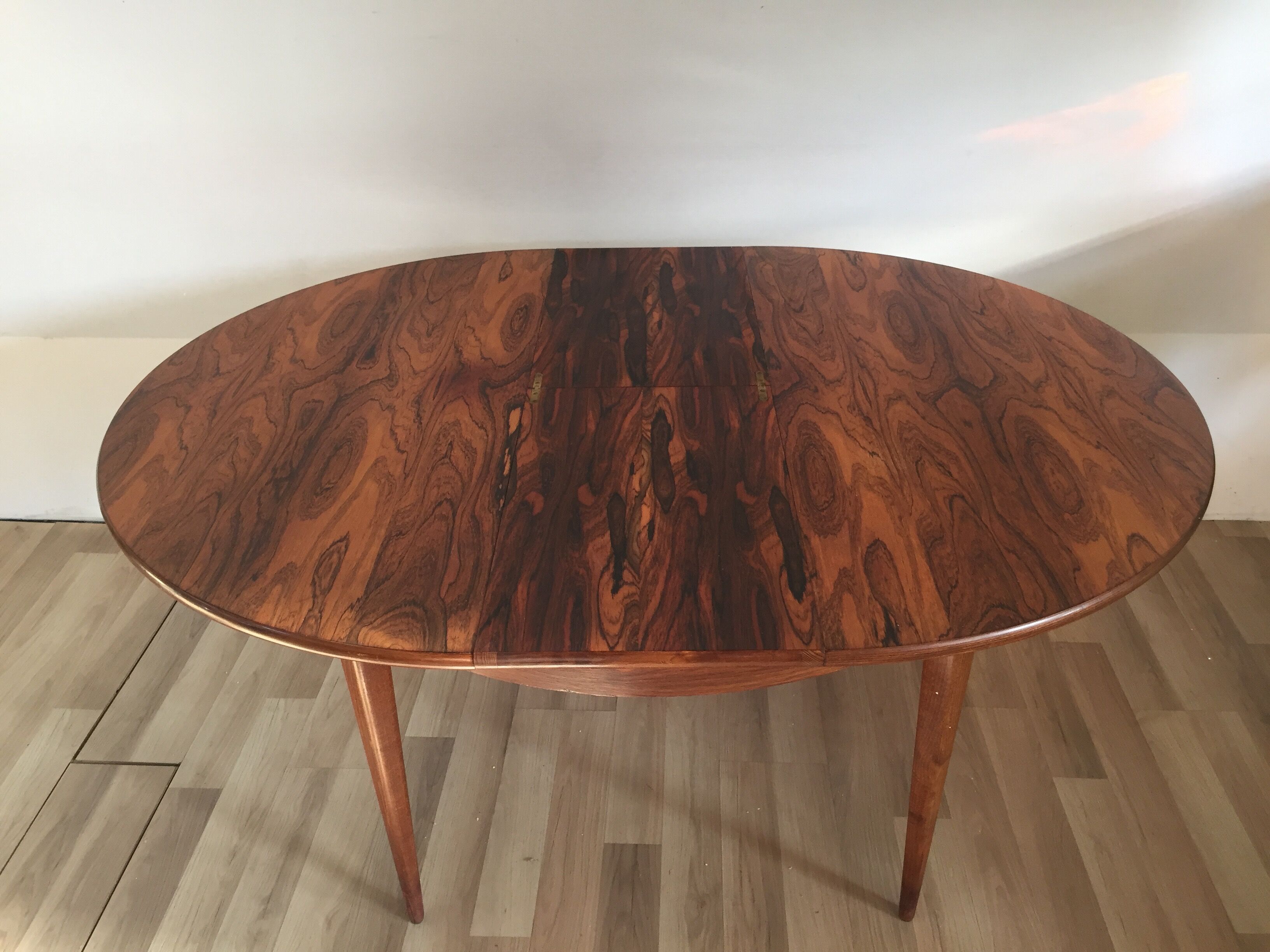 Scandinavian rosewood dining table