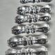 Set of 12 Chrystal knife rests from Cristalleries Royales de Champagne