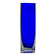 Vase sommerso by Petr hora, blue glass, Czech Republic, 1970