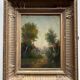 The Court of Poultry, Oil on panel signed Girard, 19th century