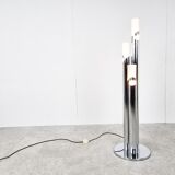 Vintage italian chrome floor lamp, 1970s