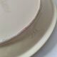 Large vintage two-tone brown and cream dish from the 50s and 60s