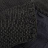 Anthracite Grey Large Area Soft Kilim Rug For Bedroom, 147x205 Cm