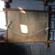 Lot of 4 antique mirrors with bamboo encadrment