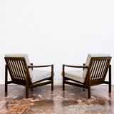 Fauteuils Mid-Century par Zenon Bączyk, années 1960, lot de 2