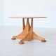 Table à manger sculpturale Sjoerd Soeters en bouleau Lundia Pays-Bas