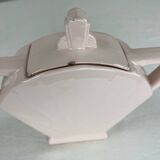 Art Deco pink sugar bowl