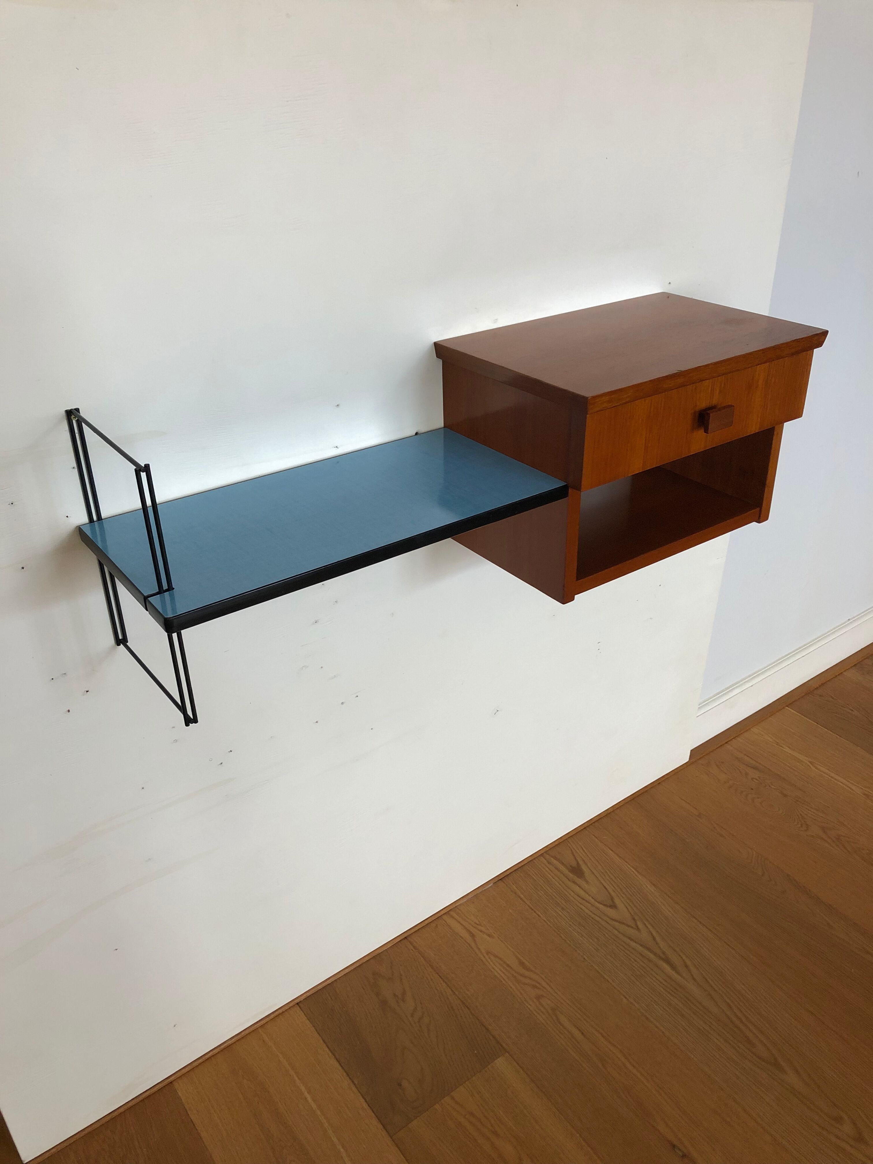 A wall console