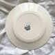 Antique ironstone dinner plate "Les Violettes" Salins