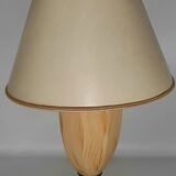 Louis Drimmer ceramic imitation vintage wood lamp