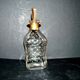 Carafe à liqueur baccarat napoléon iii cristal doré étoile constellation