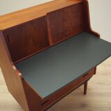 Teak secretary, Danish design, 1970s, production: Denmark
