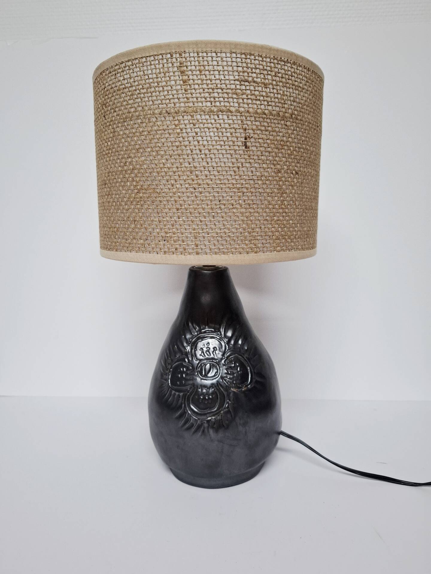 Lampe céramique vintage