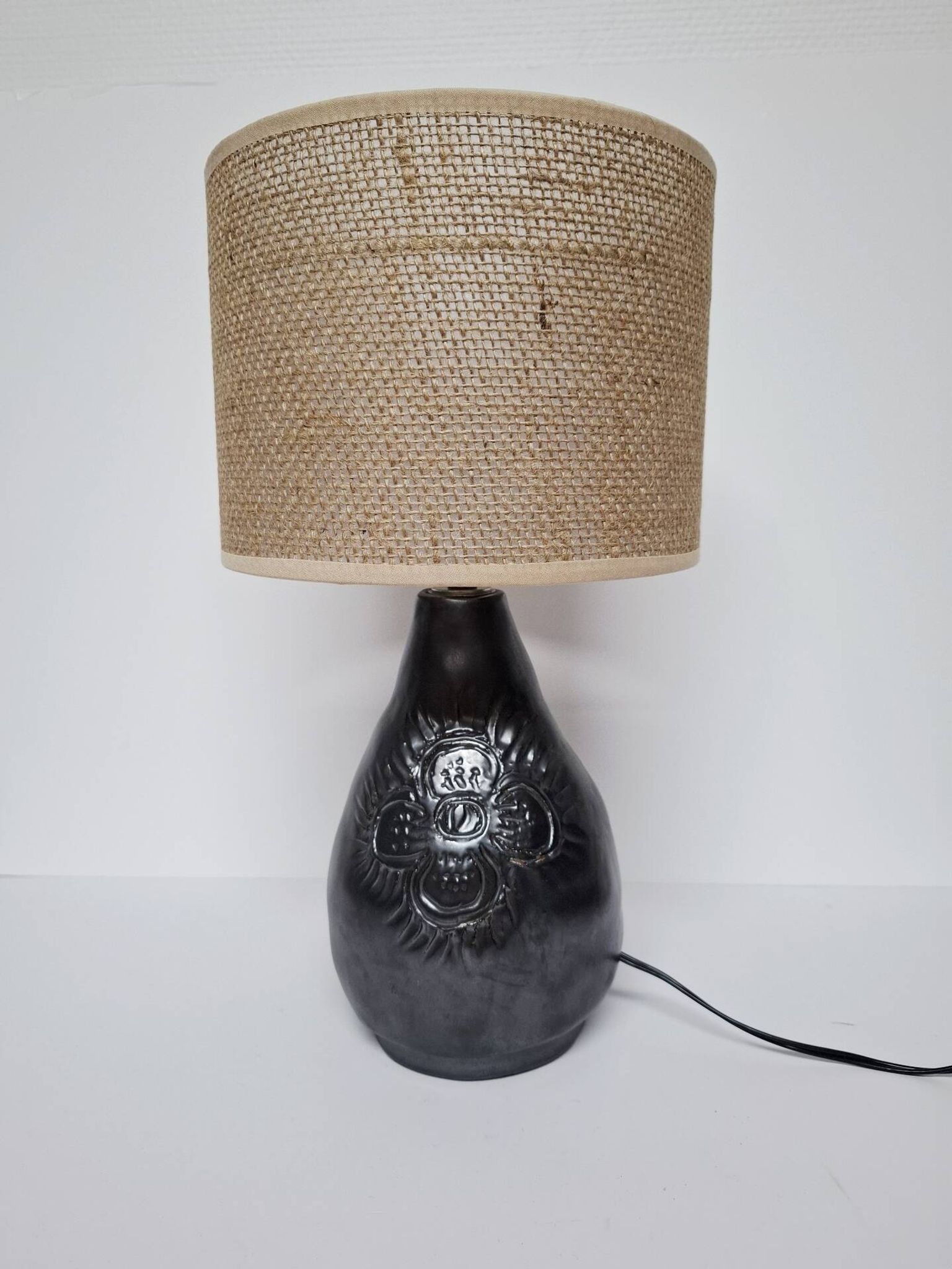 Lampe céramique vintage