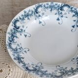 Antique Saint Amand iron clay deep plate - Byzantine model