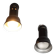 Vintage wall sconces from the 1950s-60s.