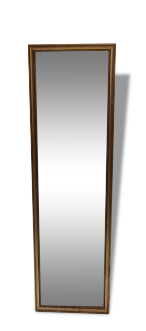 miroir en bois doré