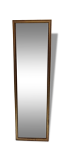 Gold wood mirror