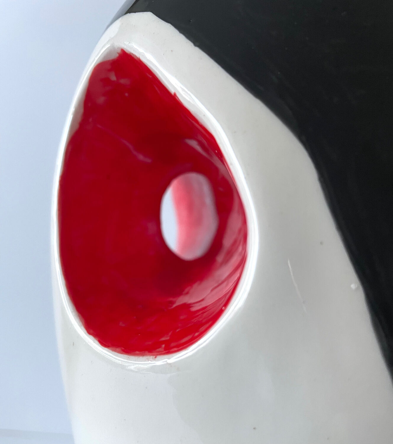 Large pitcher vase in earthenware by Roland Brice and Fernand Léger.