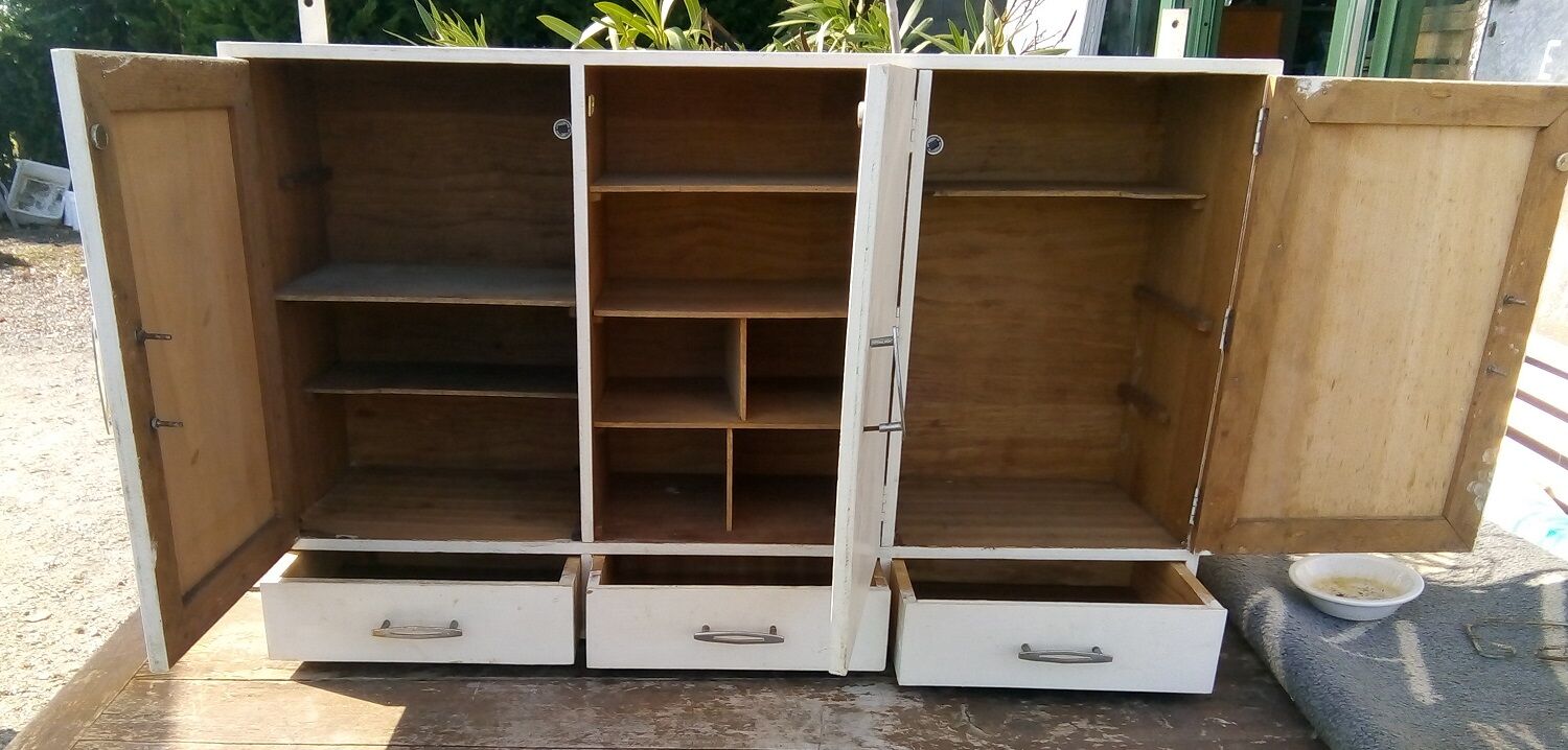 Toilet medicine cabinet 3 doors to hang