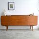 Vintage metal handles enfilade 183cm