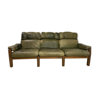 Vintage leather seat