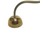 Art Deco metal wall lamp, Poland, 1950s