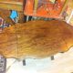 Philipparde drop-leaf side table in Cuban mahogany, circa 1850