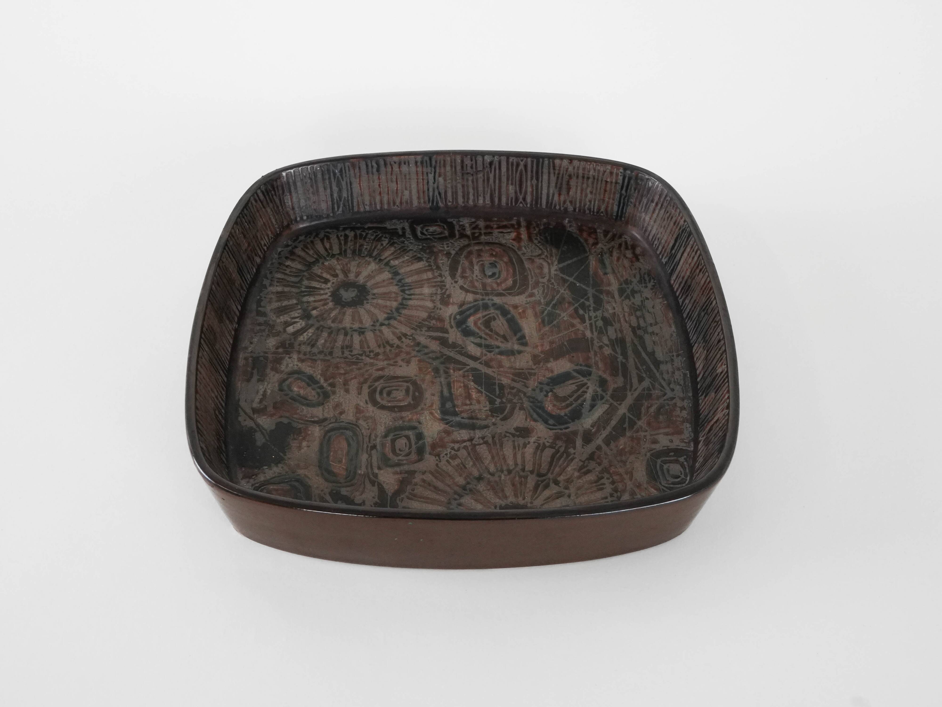 Baca ceramic bowl, Danish design, 1970s, manufacturer: Royal Copenhagen, de