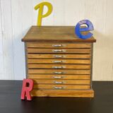 Printing cabinet with drawers