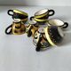 Vintage Breton mini cups – HB & St Jean – 9 pieces