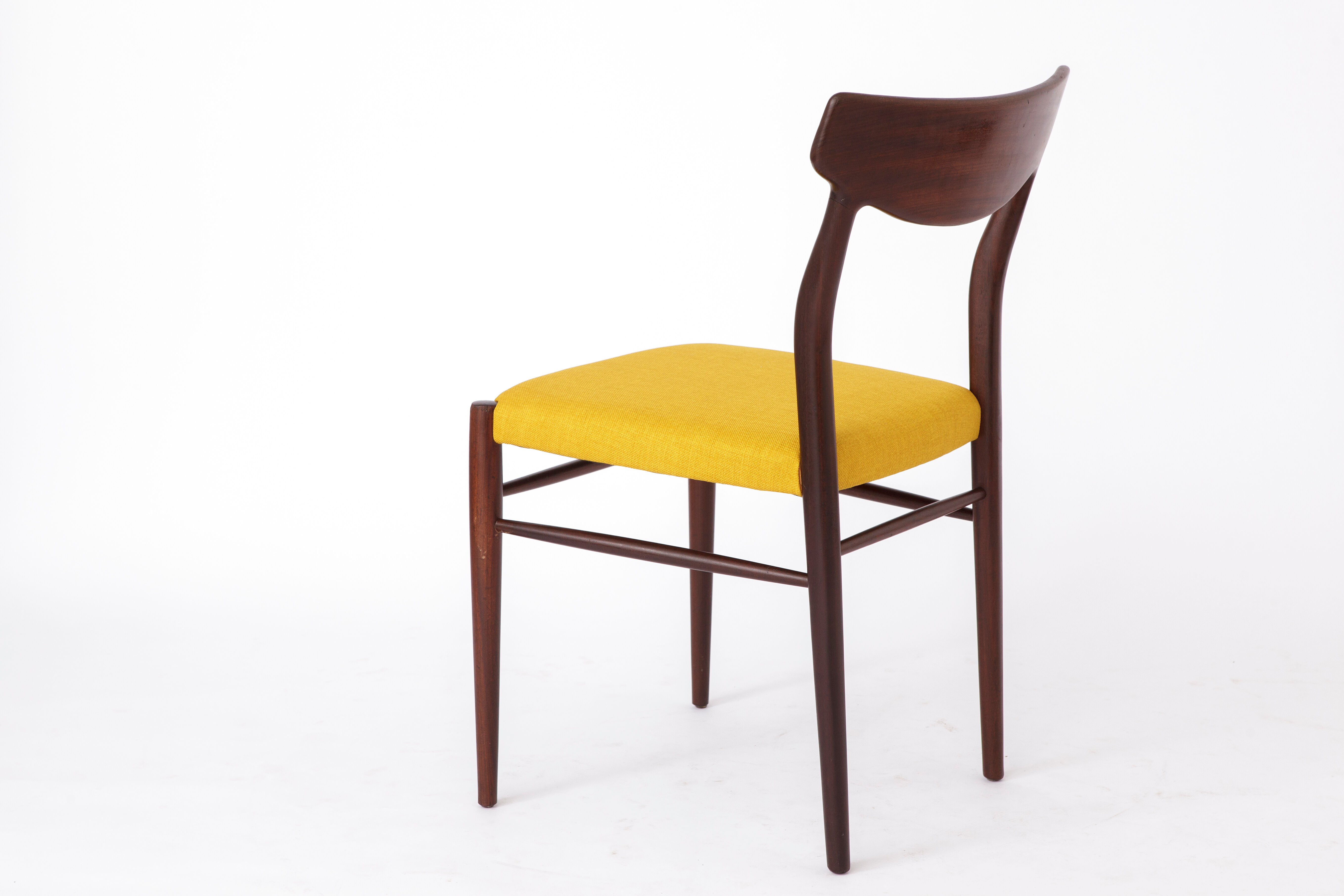 Midcentury Teak Desk Chair Lübke 1960s Vintage