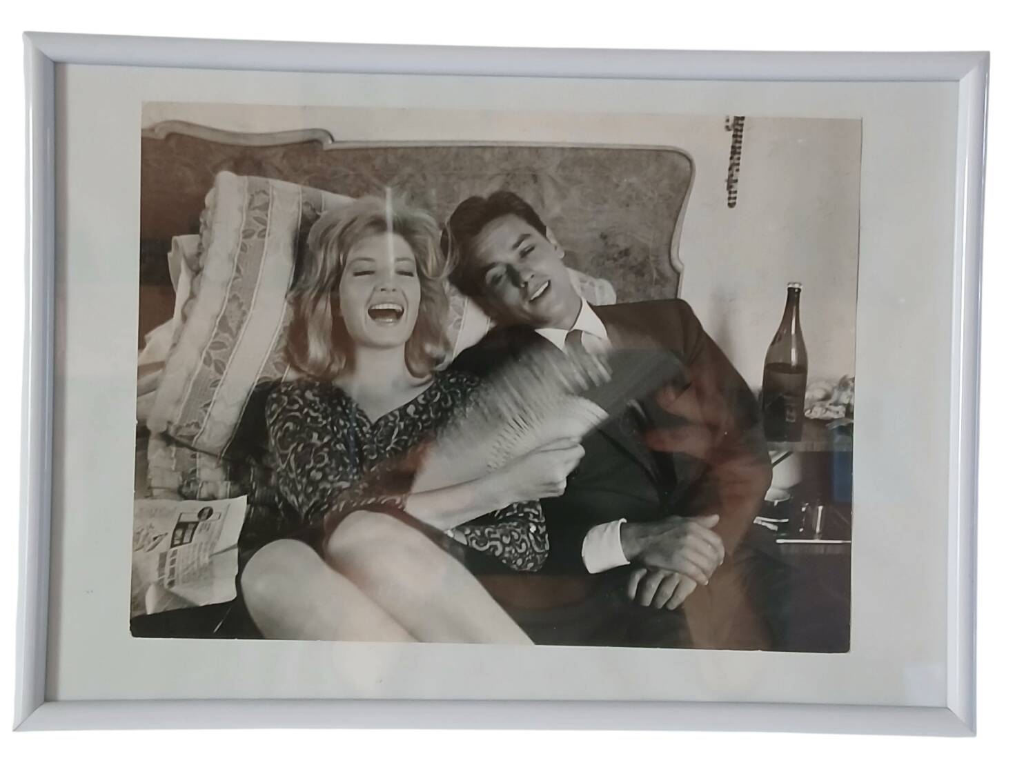 Alain Delon and Monica Vitti film photography