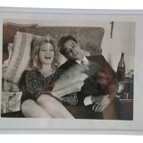 Alain Delon and Monica Vitti film photography