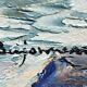 Impressionist painting - pair of oil on cardboard signed by Jehann Berjonneau.