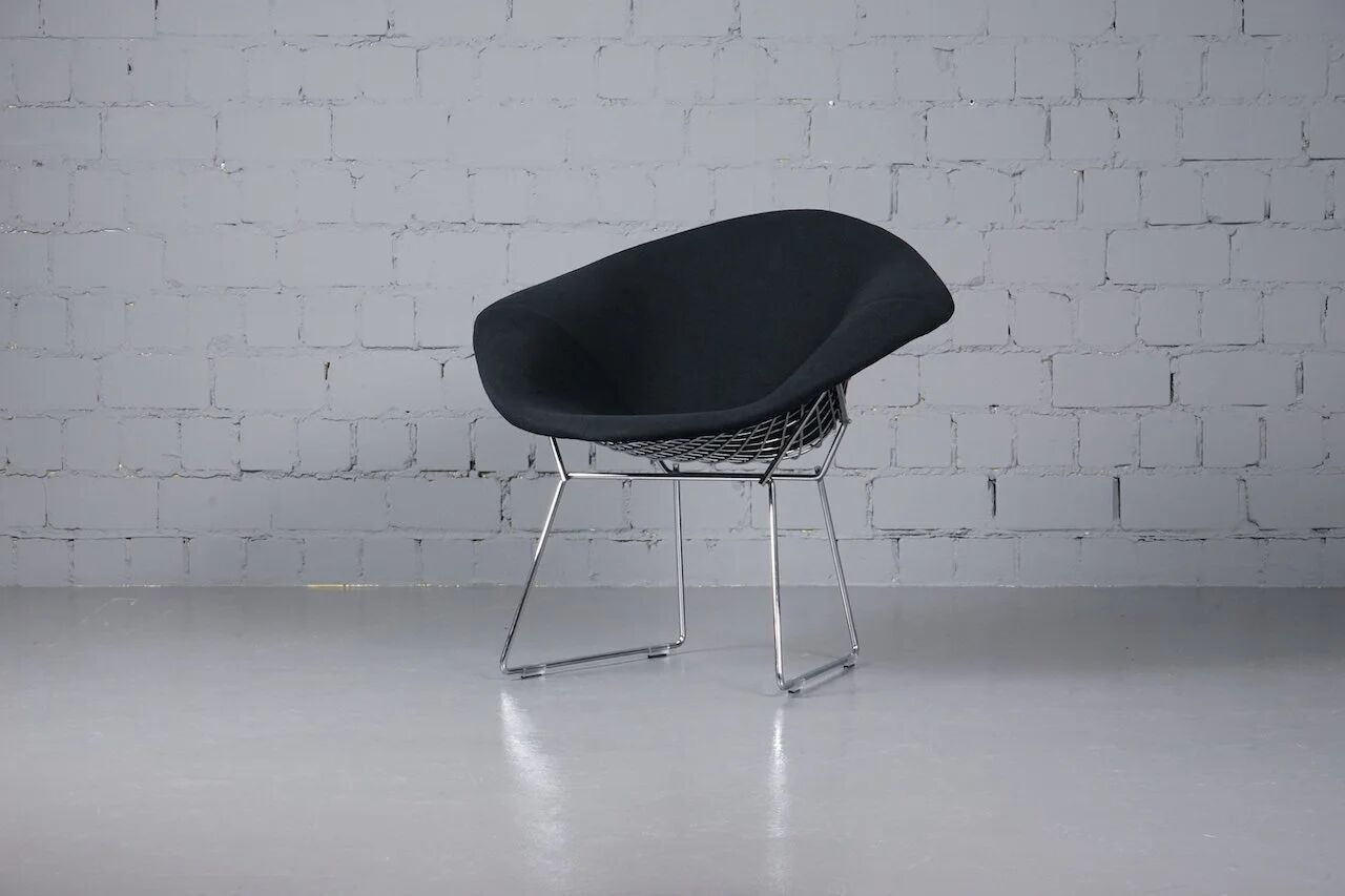 Diamond Chair Model 421 by Harry Bertoia for Knoll Int.