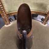 Copper & wood pitcher
