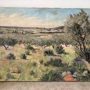 Landscape of Provence, signed Guy Montis (1918-1976)