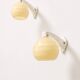 Art Deco porcelain wall lights